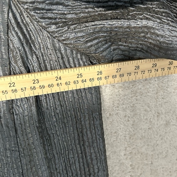 Eileen Fisher silk Charcoal Textured Jacket career casual 2X - Picture 5 of 11